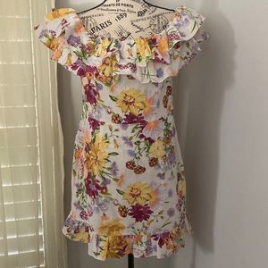 H&M floral short dress